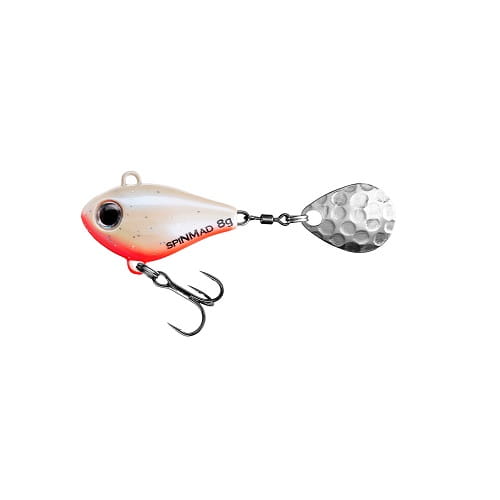 Spinmad Wirujący Ogonek JIGMASTER 8gr Pearl Red Ch.jpg