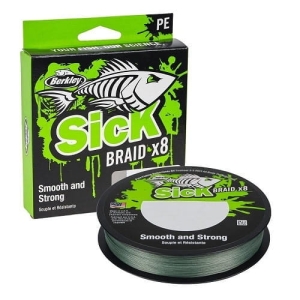 Berkley X8 Sick Braid 0.08m 150m 6kg GRN