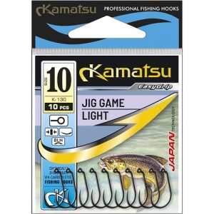 KAMATSU JIG GAME LIGHT 10 BLNO K-130 10 db.
