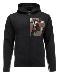 Simms CX Hoody Black Heather XL melegítőfelső