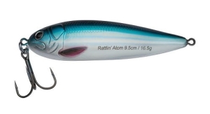 Abu Garcia Rattlin Atom 9,5cm balti hering 16,5G