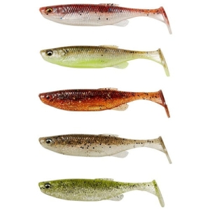 SG Fat Minnow T-tail 9cm 7g ClearWater Mix 5sz.