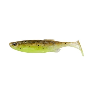 SG 3d Fat Minnow T-tail 7.5cm Green Pearl Yell1db