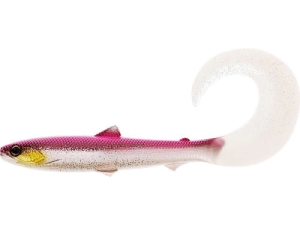 BullTeez Curltail 8cm 3g rózsaszín fényszóró