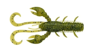 Pulse Realistic Craw Hollow Green Olive 10cm 6db 6db