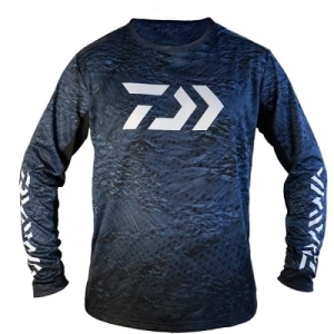 Daiwa póló D-Vec Sunp LS póló Navy S