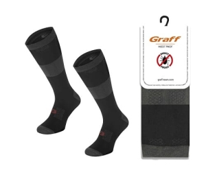 Graff Anti-insect zokni 058 fekete Roz.43-46 Graff Anti-insect zokni 058 fekete Roz.43-46