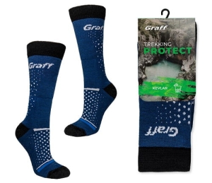 Graff Merino zokni Trekking Protect Roz 47-49 Graff Merino gyapjú zokni Roz 47-49