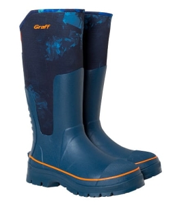 Graff Megerősített neoprén Wellingtons 121-3 Roz 43