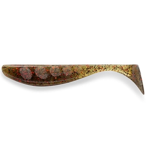 FishUP Wizzle Shad 3" #045 Zöld Pum/Red &Black