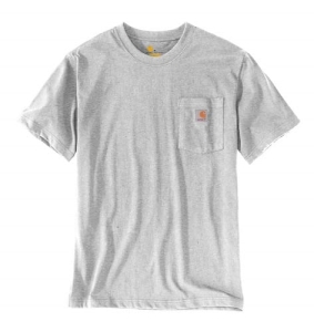 Carhartt póló K87 Pocket Heather Grey XL