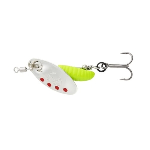 SG Grub Spinners #0 2.2G S Ezüst Piros Lime