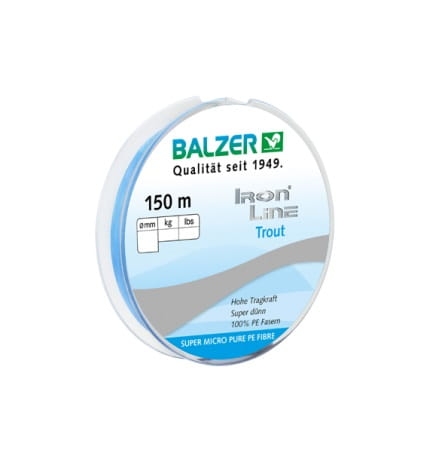Plecionka Balzer Iron Line Trout Blue 150m 0,06mm.jpg