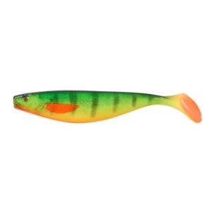 BALZER Shirasu 3D Shad 10cm Fire Perch 1db