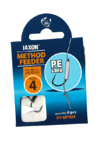 Jaxon horgok előkékkel Braid Needle#4 0.12mm
