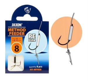 Jaxon horgok előkékkel Braided Needle#8 0.12mm