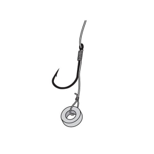 Jaxon Hooks vezetőkkel Braid #6 0.12mm fonott tű #6 0.12mm