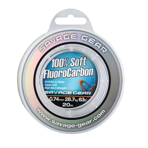Savage Gear Soft Fluoro Carbon 0,30mm 50m 6kg