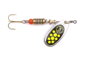 Mepps BLACK FURY ezüst/seledyn_chartr. 4/8g