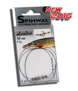 Spinwal 30cm 9kg-os acélvezető biztonsági tűvel S 2db.
