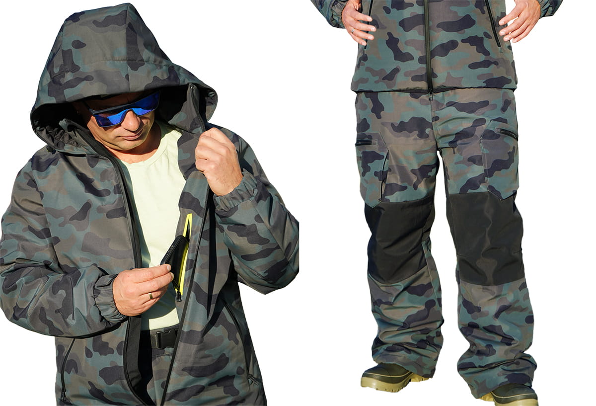 Kombinezon Zimowy Kraken Camo Roz. L